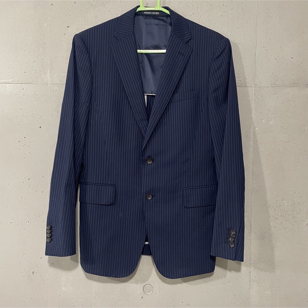 青山(アオヤマ)のPERSON'S FOR MEN スーツジャケット ストライプ メンズのスーツ(スーツジャケット)の商品写真