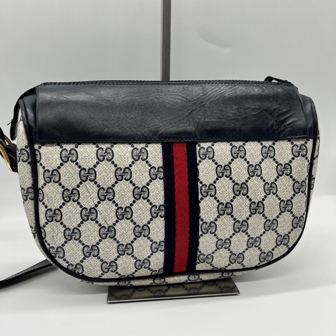 Gucci - 美品！グッチ シェリーライン GGスプリーム ショルダーバッグ