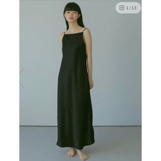 カーサフライン(CASA FLINE)のCASA FLINEカーサフライン　カップ付Iラインキャミドレス　キャミワンピ(ロングワンピース/マキシワンピース)