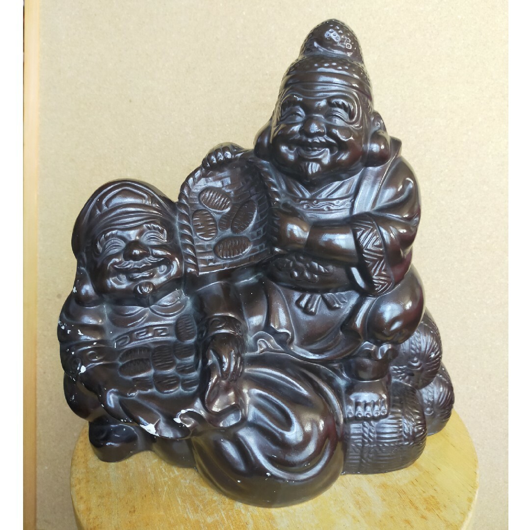 昭和レトロ 恵比寿様大黒天様置物の通販 by tomi's shop|ラクマ 昭和レトロ 恵比寿様大黒天様置物の通販 by tomi's shop|ラクマ