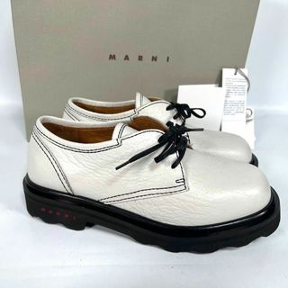 マルニ(Marni)のMARNI ドレスシューズ ソールロゴ オックスフォード パラブーツ 2020(ローファー/革靴)