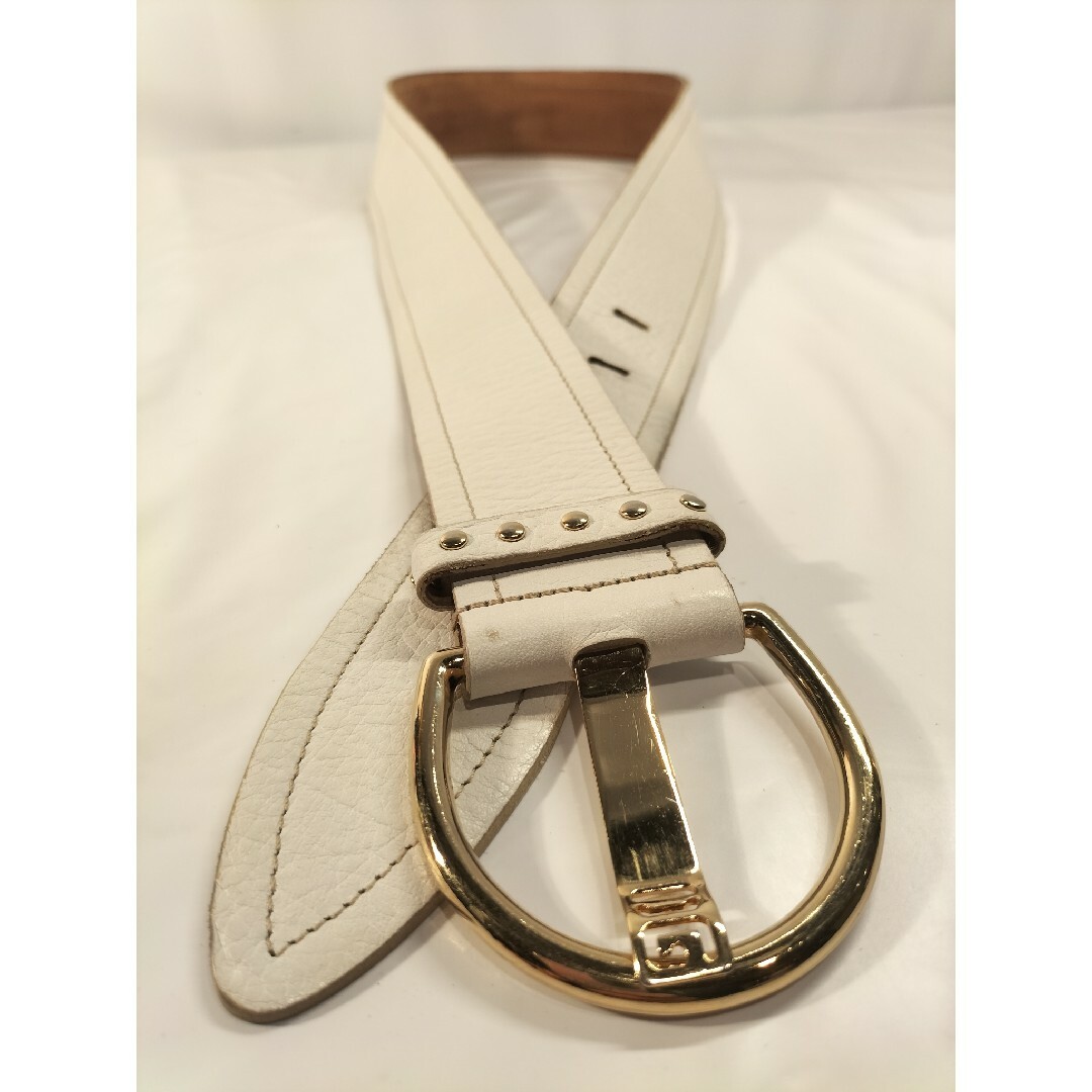 【DOLCE & GABBANA】高級レザーベルト 80~90cm 33000円