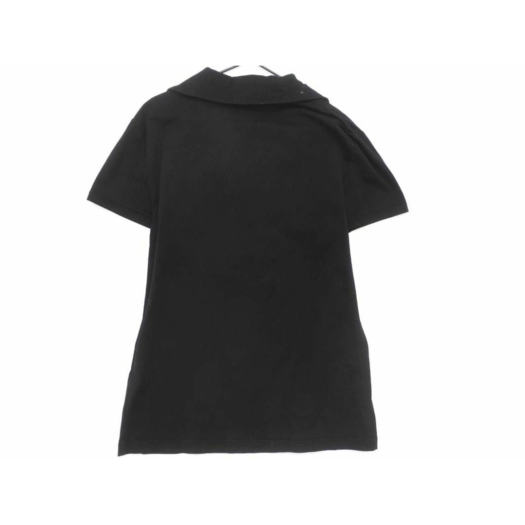 MELROSE(メルローズ)のMELROSE メルローズ ポロシャツ 黒 ■◆ レディース レディースのトップス(ポロシャツ)の商品写真