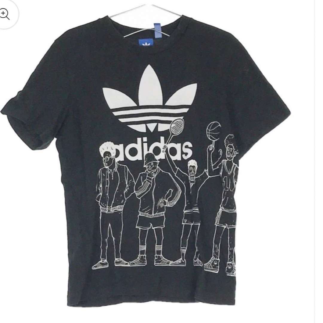 adidas(アディダス)の adidas アディダス Tシャツ S ブラック 黒  メンズのトップス(Tシャツ/カットソー(半袖/袖なし))の商品写真