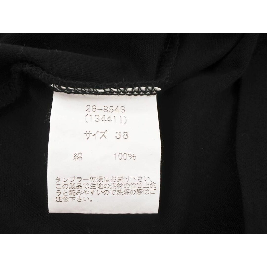 NETTO di MAMMINA(ネットディマミーナ)のネットディマミーナ リボン パフスリーブ カットソー size38/黒 ■◆ レディース レディースのトップス(カットソー(半袖/袖なし))の商品写真