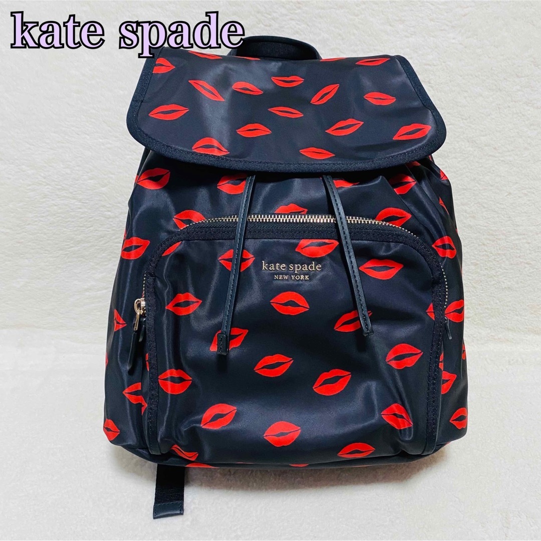 美品★ケイトスペード kate spade ナイロン バックパック リュック