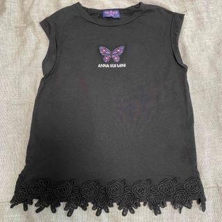 アナスイミニ(ANNA SUI mini)のアナスイミニ　ノースリーブ　Tシャツ(Tシャツ/カットソー)