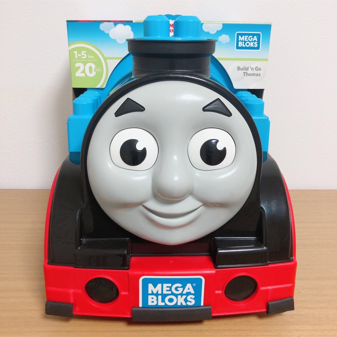 THOMAS(トーマス)のトーマス☆メガブロック キッズ/ベビー/マタニティのおもちゃ(積み木/ブロック)の商品写真