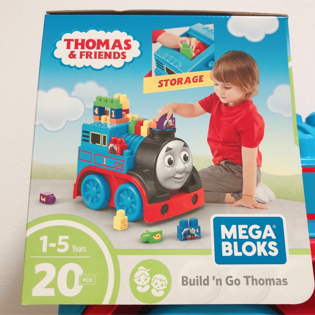 THOMAS(トーマス)のトーマス☆メガブロック キッズ/ベビー/マタニティのおもちゃ(積み木/ブロック)の商品写真