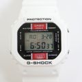 【CASIO】カシオ G-SHOCK 腕時計 クォーツ メンズ ERIC HAZEコラボ ホワイト ラバー 黒文字盤 DW-5600EH-7JR  nt0006ik