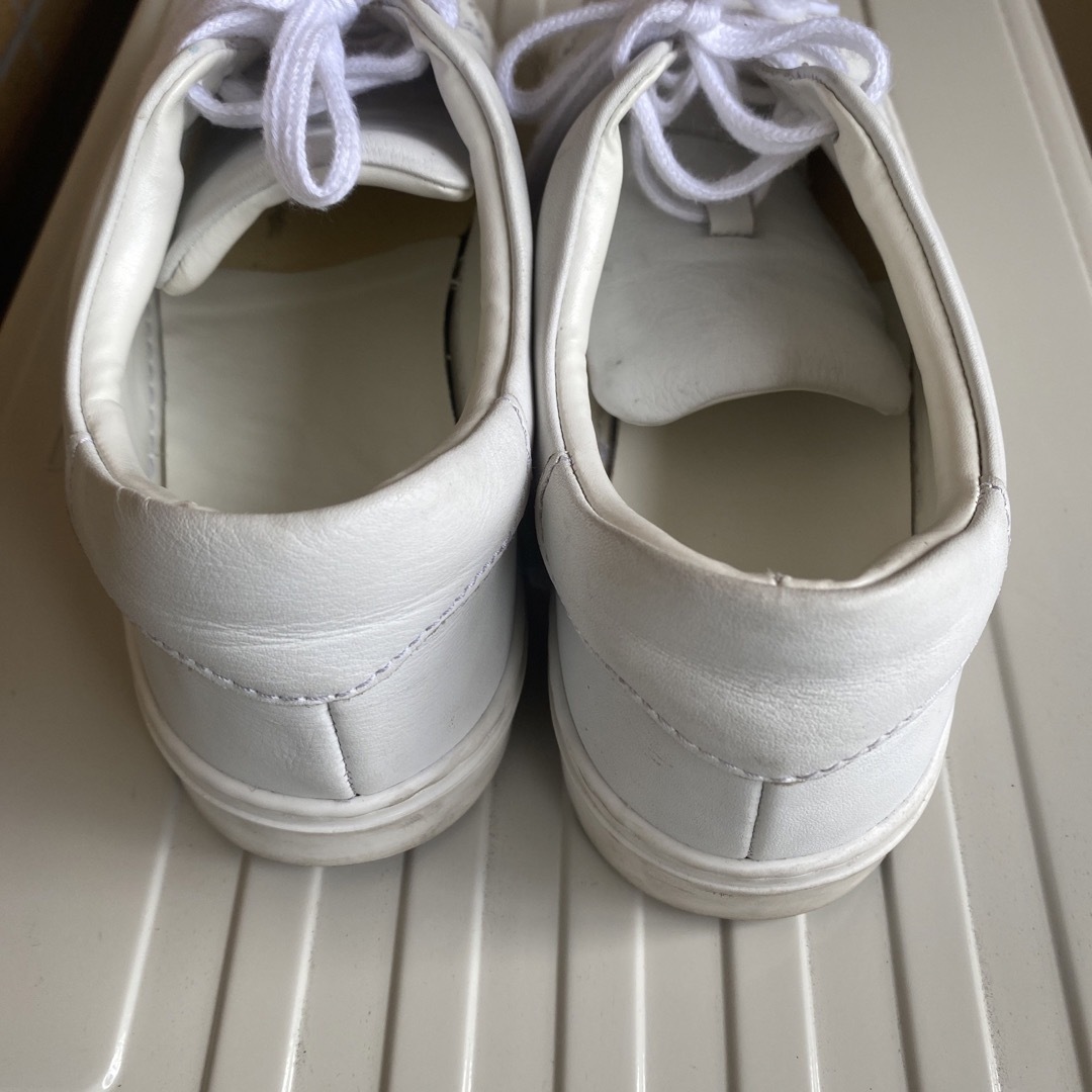 GU(ジーユー)のGU レザースニーカー 白 メンズの靴/シューズ(スニーカー)の商品写真
