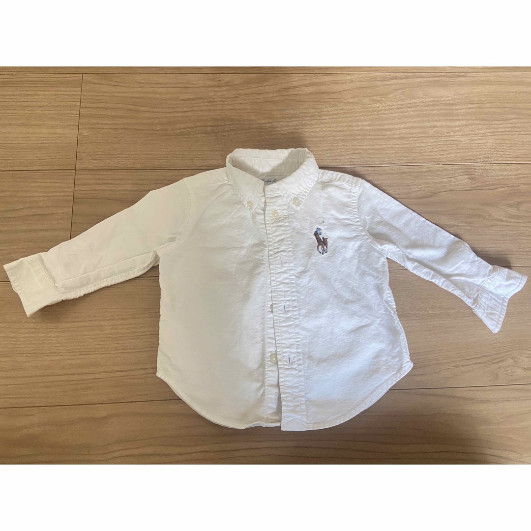 Ralph Lauren(ラルフローレン)のラルフローレン　シャツ　長袖 キッズ/ベビー/マタニティのベビー服(~85cm)(シャツ/カットソー)の商品写真