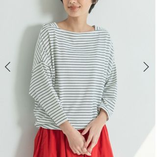 レプシィム(LEPSIM)のタグ付き未使用品　レプシィム　カラーボーダーT(Tシャツ(長袖/七分))