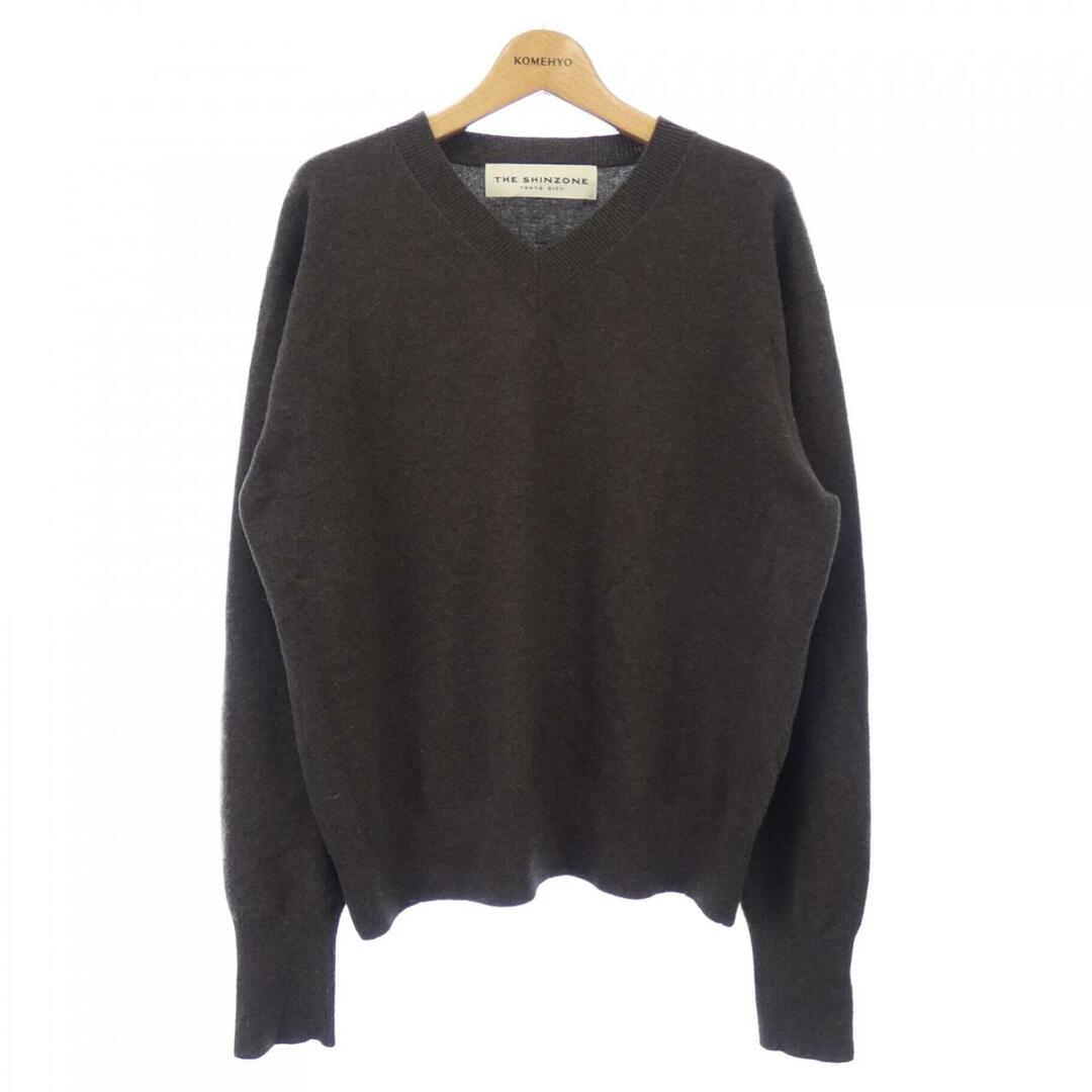 定価29700円シンゾーンshinzone VALLEY KNIT Vネックニット