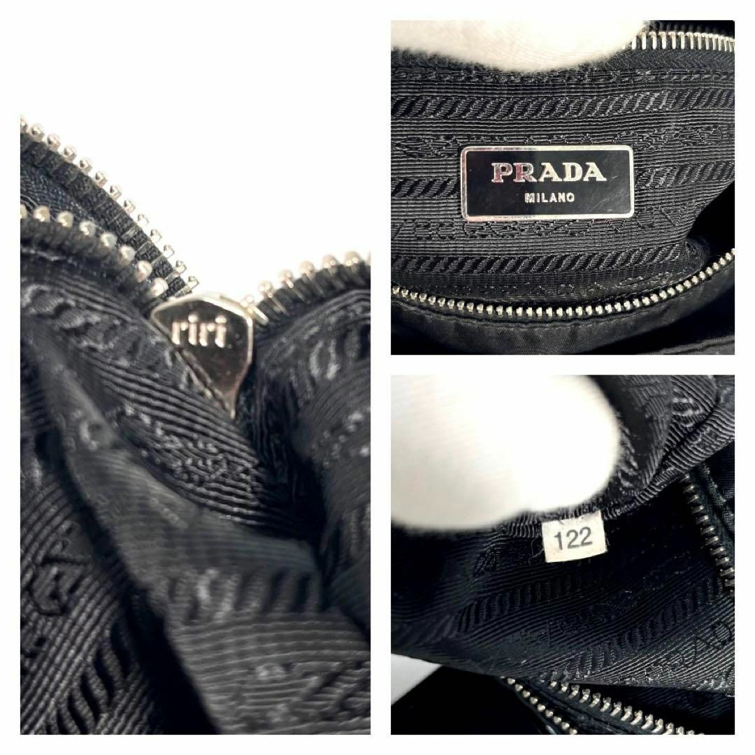 PRADA(プラダ)の極美品 プラダ 2way ナイロン ハンドバッグ ショルダー付 三角ロゴプレート レディースのバッグ(トートバッグ)の商品写真