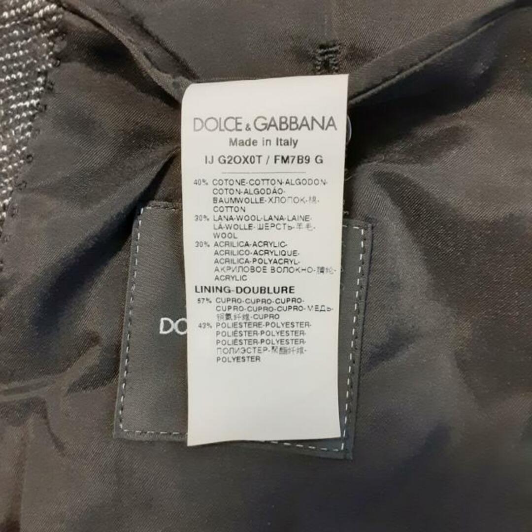 DOLCE&GABBANA(ドルチェアンドガッバーナ)のドルチェアンドガッバーナ ジャケット 56 - メンズのジャケット/アウター(その他)の商品写真