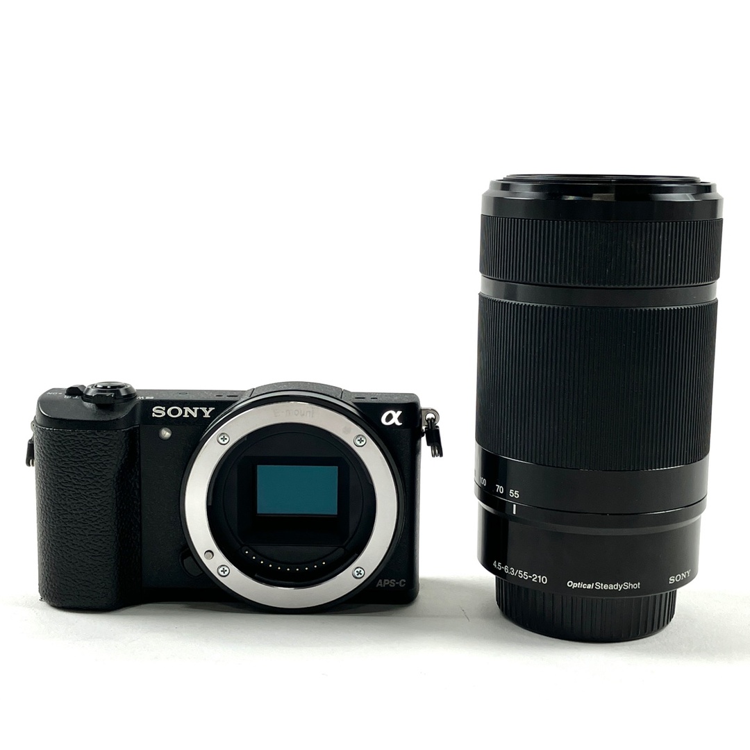 ヘルシ価格 ソニー α5100 + E 55-210mm F4.5-6.3 OSS SEL55210 中古