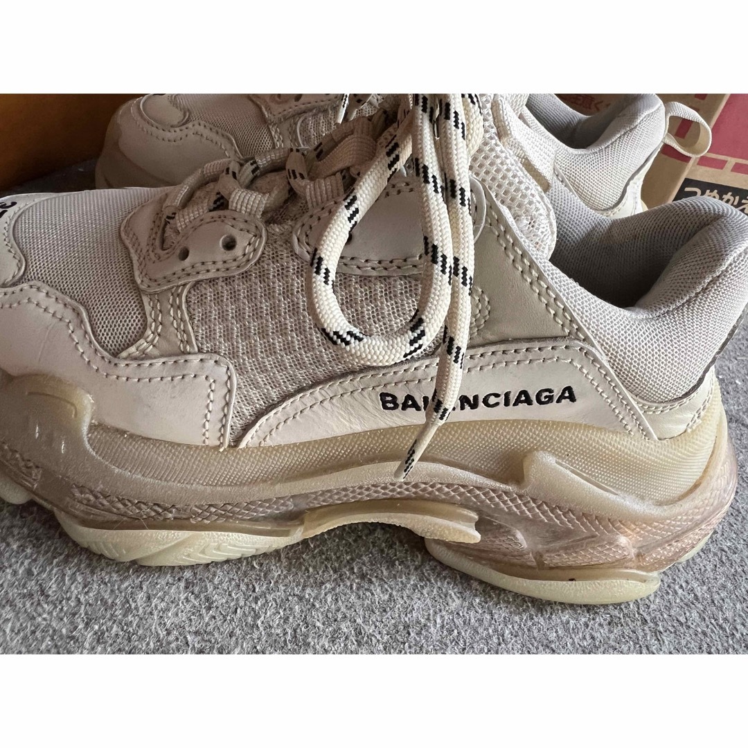 Balenciaga - バレンシアガ トリプルS 37 スニーカー クリアソールの