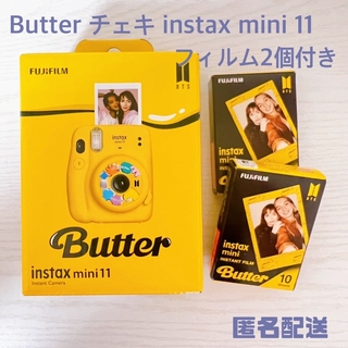 富士フイルム - BTS Butter チェキ instax mini 11 フィルム2個付きの 