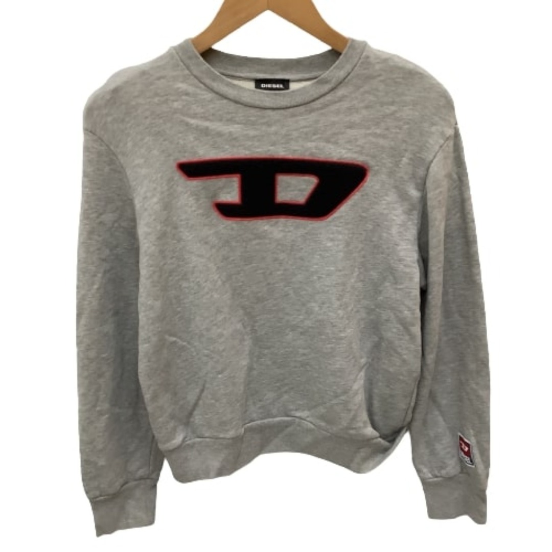 DIESEL(ディーゼル)の♪♪DIESEL ディーゼル キッズ スウェット トレーナー SIZE 10（140cm） グレー キッズ/ベビー/マタニティのキッズ服男の子用(90cm~)(Tシャツ/カットソー)の商品写真