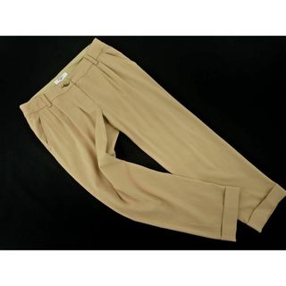 NATURAL BEAUTY BASIC - ナチュラルビューティーベーシック クロップド パンツ sizeS/ベージュ ■◆ レディース