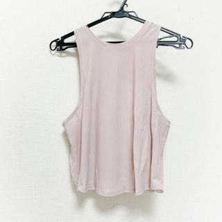 ルルレモン(lululemon)のルルレモン ノースリーブカットソー 2 M(カットソー(半袖/袖なし))