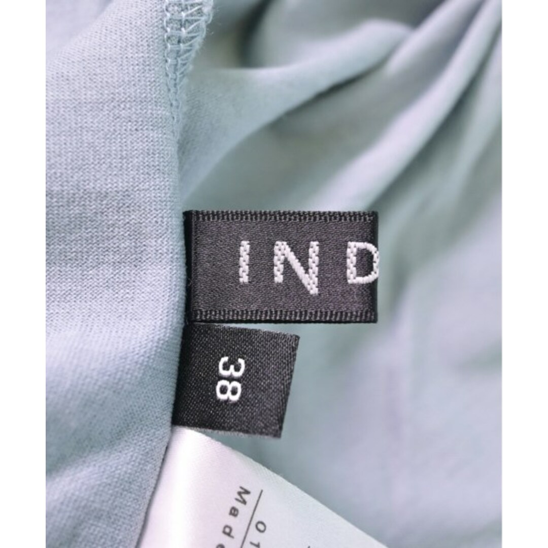 INDIVI(インディヴィ)のINDIVI インディヴィ Tシャツ・カットソー 38(M位) グレー系 【古着】【中古】 レディースのトップス(カットソー(半袖/袖なし))の商品写真