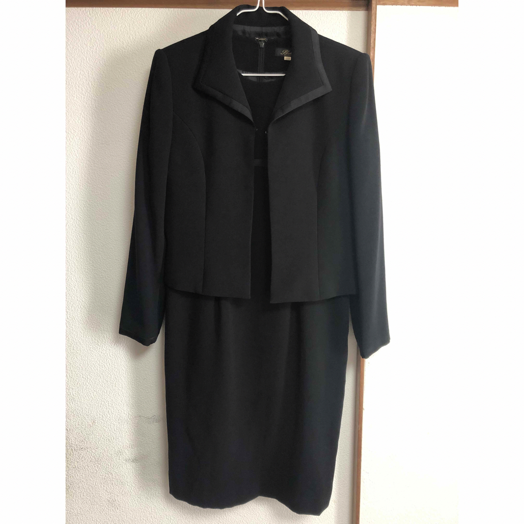 ブラックフォーマル 喪服 9AR  半袖ワンピース レディースのフォーマル/ドレス(礼服/喪服)の商品写真
