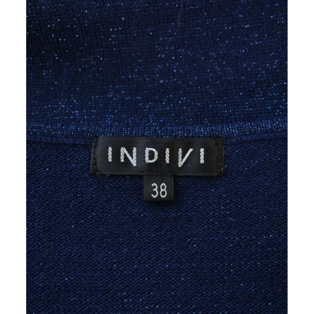 INDIVI インディヴィ ニット・セーター 38(M位) 紺(ラメ) 【古着】【中古】