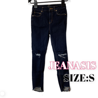 ジーナシス(JEANASIS)のJEANASIS ♥ クラッシュ ダメージ スキニーデニム(デニム/ジーンズ)