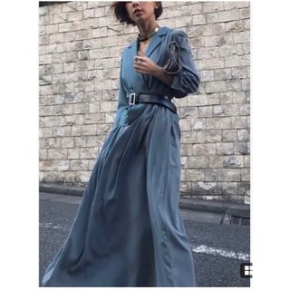 アメリヴィンテージ(Ameri VINTAGE)のAMERI TRINITY JKT DRESS(ロングドレス)