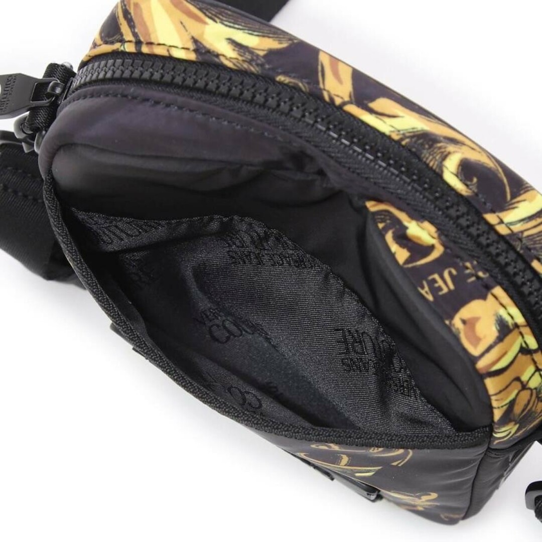 VERSACE JEANS COUTURE ボディバッグ バロック ブラックの通販 by LAZY