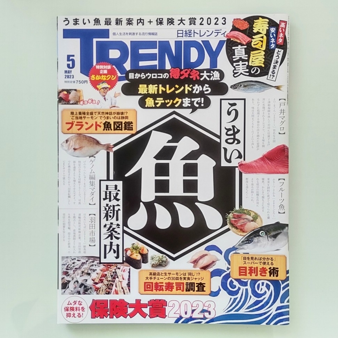 日経BP(ニッケイビーピー)の日経 TRENDY (トレンディ) 2023年 05月号 エンタメ/ホビーの雑誌(その他)の商品写真