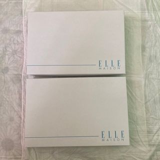 エル(ELLE)のELLE エル フェイスタオル 2枚(タオル/バス用品)