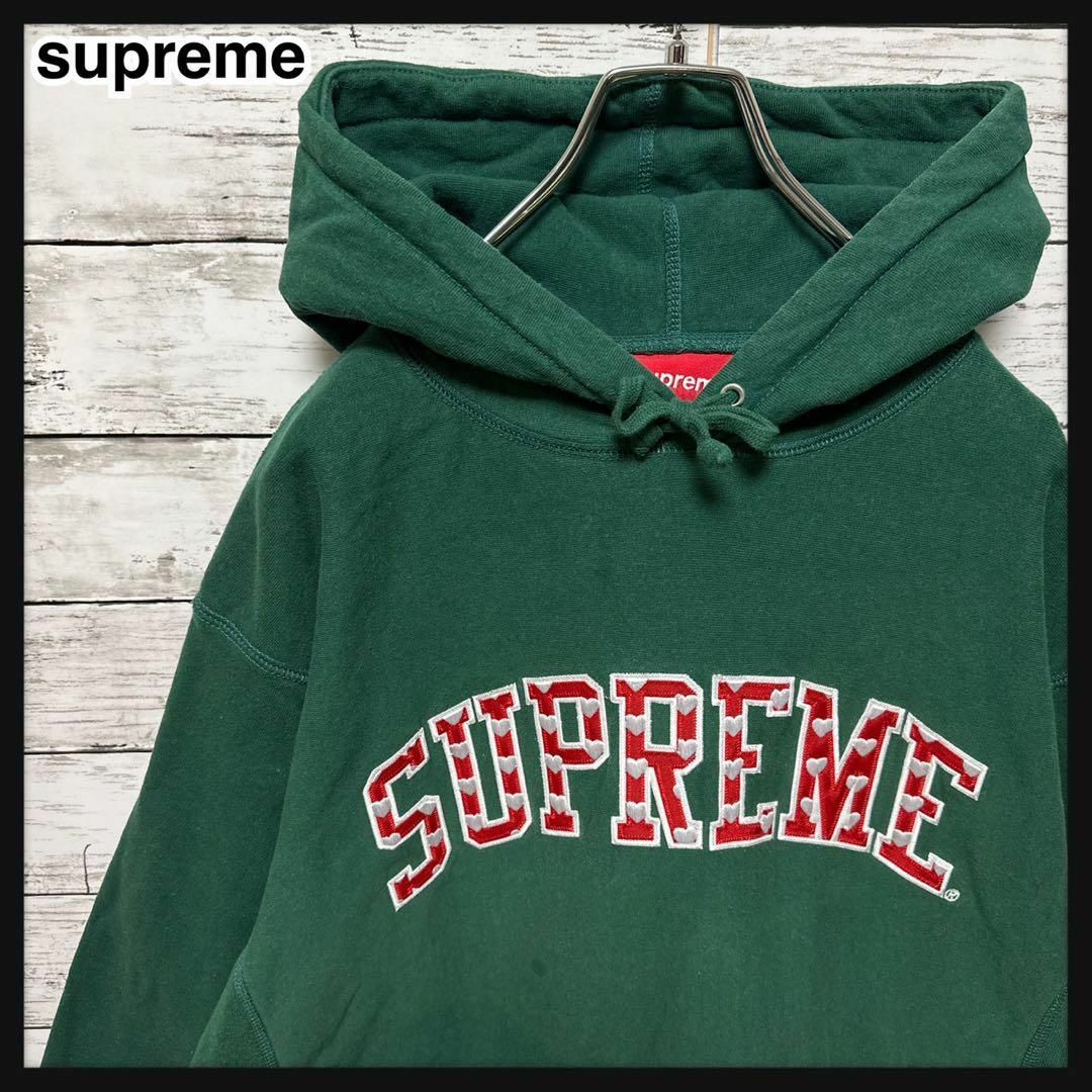 Supreme - 257【即完売モデル】シュプリーム☆アーチ刺繍ビッグロゴ