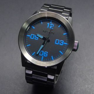 ニクソン(NIXON)の美品　NIXON ニクソン THE PRIVATE プライベート クォーツ(腕時計(アナログ))