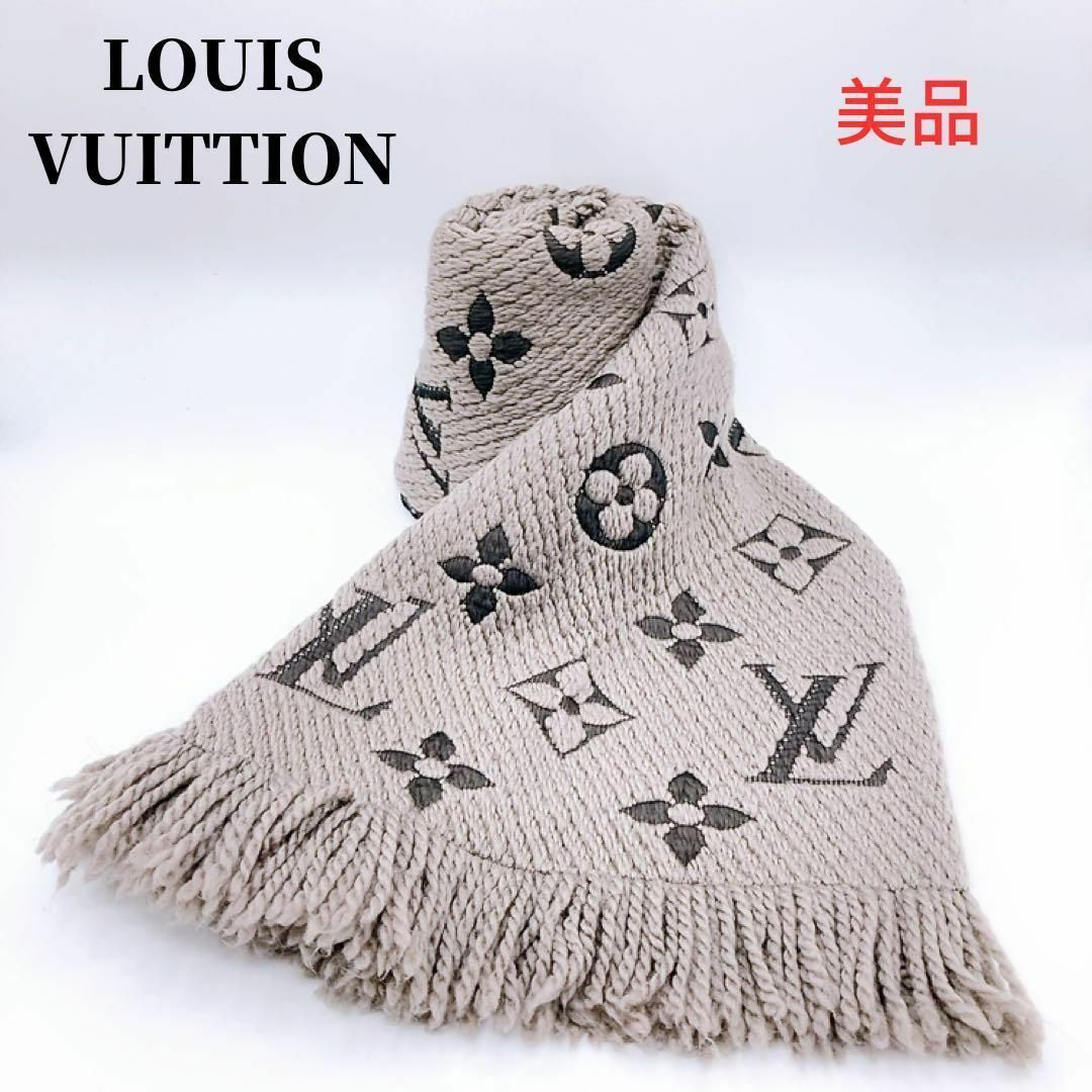 LOUIS VUITTON - ルイヴィトン M72242 エシャルプ ロゴマニア マフラー