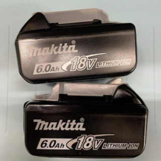 マキタ(Makita)のマキタ　18V 6.0Ah バッテリー　BL1860B 新品　2個セット(バッテリー/充電器)
