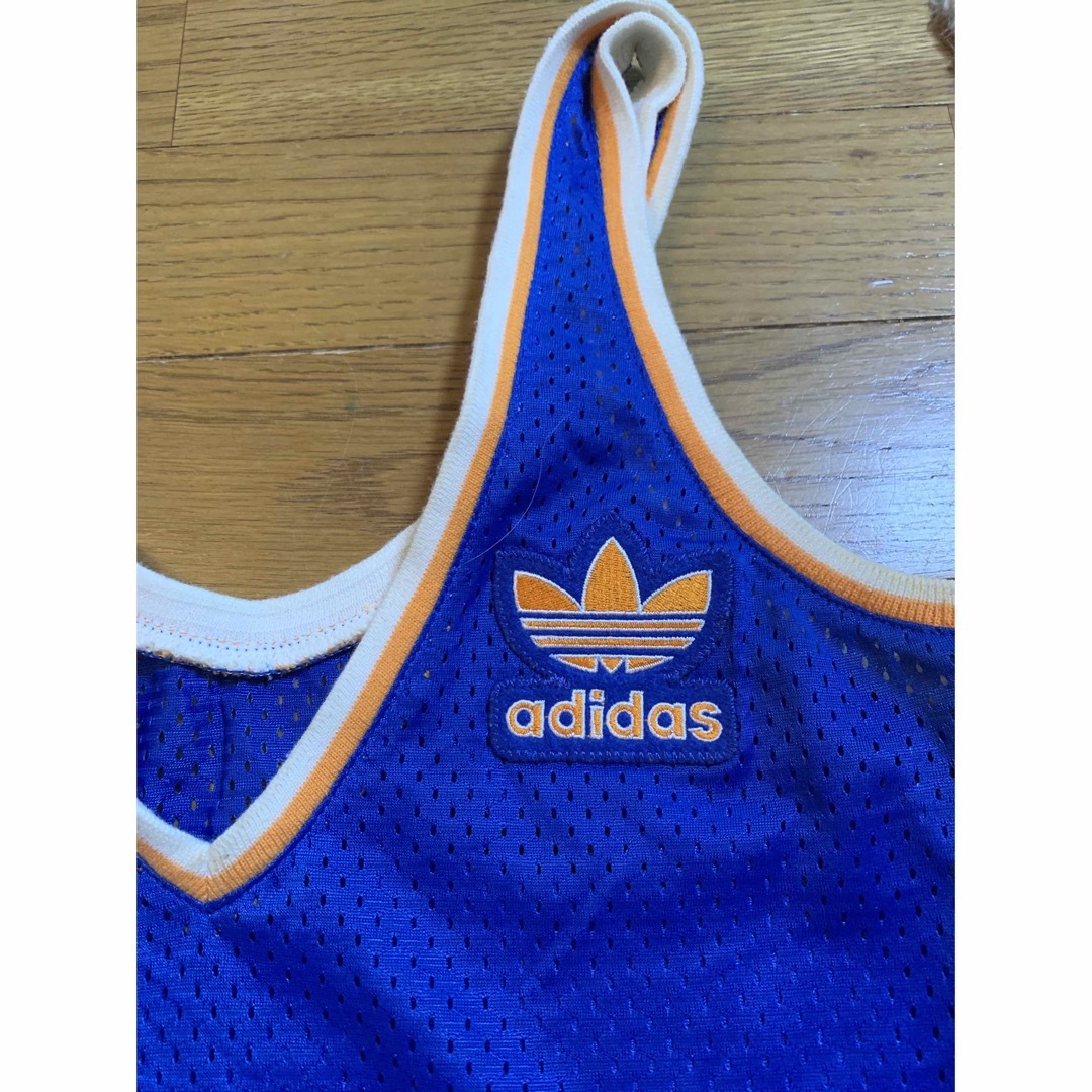 Originals（adidas）(オリジナルス)の③ adidas ワンピース Knicks ニックス メッシュ ナンバリング レディースのワンピース(ひざ丈ワンピース)の商品写真