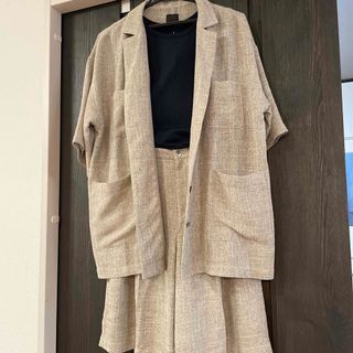 ローズバッドカップルズ(ROSE BUD)の半袖ジャケットとハーフパンツ　セットアップ(セット/コーデ)