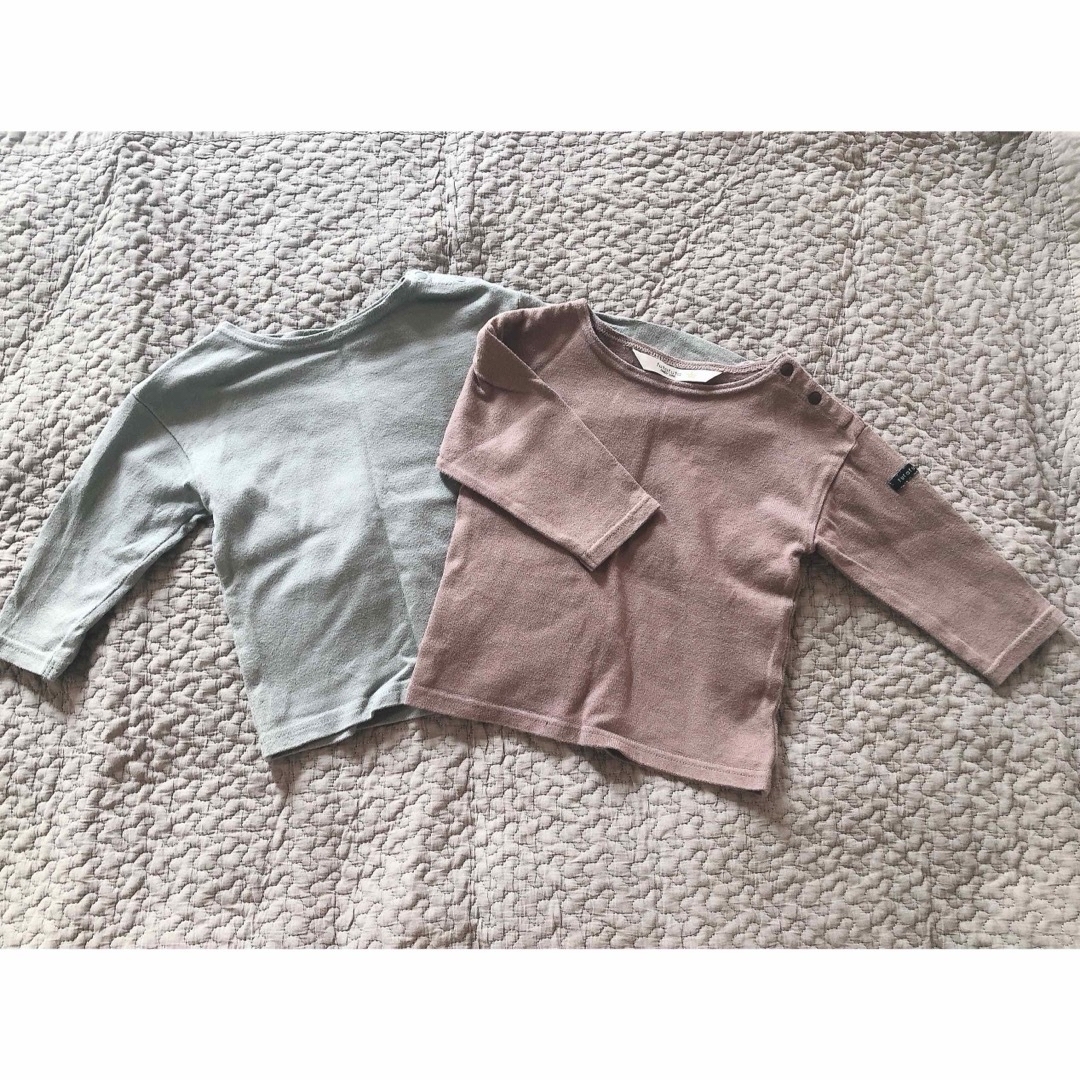 NEXT(ネクスト)のfutafuta ロンT.H&M Tシャツ キッズ/ベビー/マタニティのベビー服(~85cm)(シャツ/カットソー)の商品写真