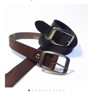 トゥデイフル(TODAYFUL)のhiroko 様 専用【新品】vintage leather belt /BR(ベルト)