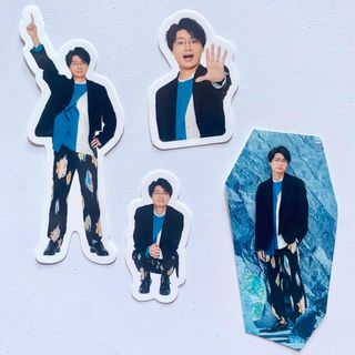 キスマイフットツー(Kis-My-Ft2)のKis-My-Ft2 キスマイ フレークシール  横尾渉(アイドルグッズ)