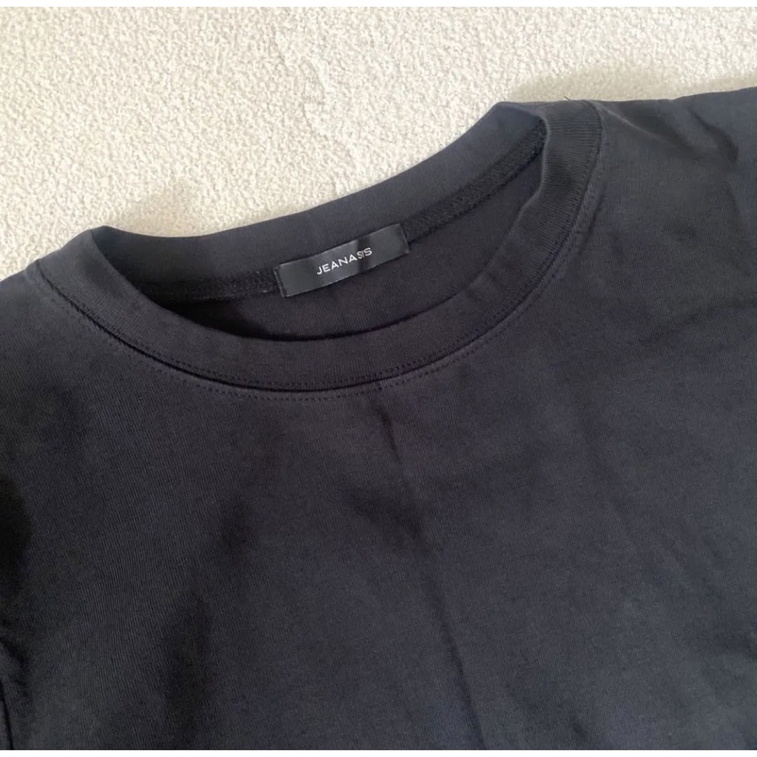 JEANASIS(ジーナシス)のJEANASIS  半袖Tシャツ BLACK BASIC レディースのトップス(Tシャツ(半袖/袖なし))の商品写真