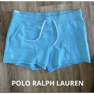 ポロラルフローレン(POLO RALPH LAUREN)のPOLO ラルフローレン　ショートパンツ　スエット　米国購入　新品(ショートパンツ)