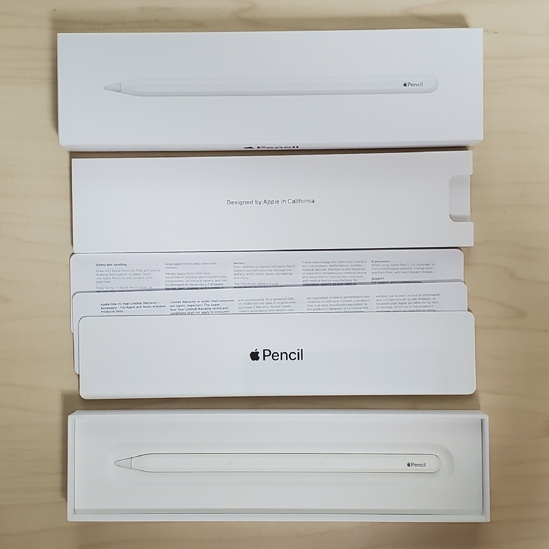 Apple Pencil 第2世代 MU8F2J/A A2051筆圧感知