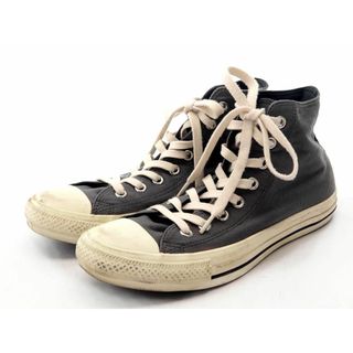 マーガレットハウエル(MARGARET HOWELL)のMARGARET HOWELL マーガレットハウエル CONVERSE コンバース ALL STAR オールスター ハイカット スニーカー size26.5/グレー ■■ メンズ(スニーカー)