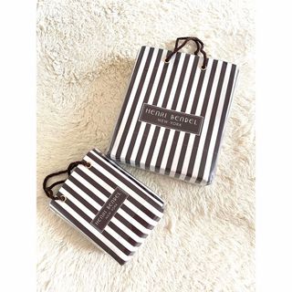 ヘンリベンデル(Henri Bendel)のヘンリベンデルショップ紙袋ショッパー大★ビニール加工(ショップ袋)