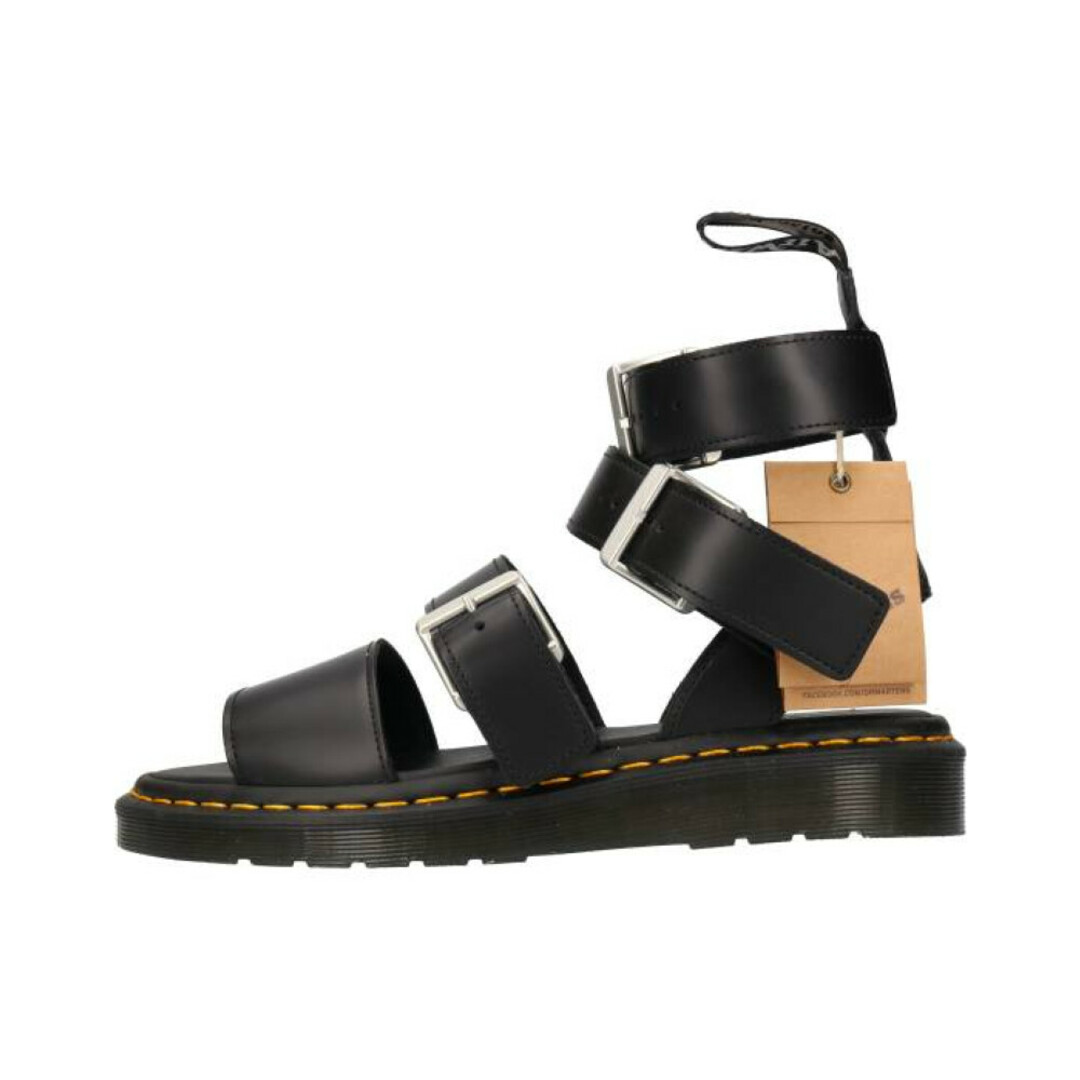 Rick Owens リックオウエンス × Dr,Martens GRYPHON STRAP ×ドクターマーチン グリフォンストラップ サンダル ブラック UK7/US9 27031001