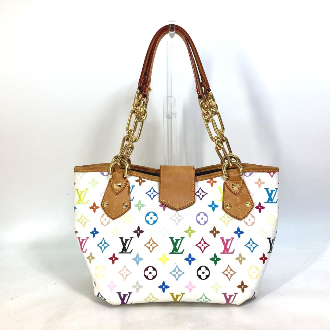 ルイヴィトン LOUIS VUITTON アニーMM M40307 モノグラムマルチカラー カバン チェーン 肩掛け スタッズ リボン  ショルダーバッグ モノグラムマルチカラーキャンバス ブロン ホワイト